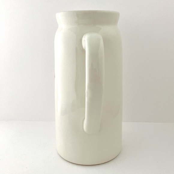 RELAX Red Adirondack chair Ivory pottery pitcher Rae Dunn By Magenta - Picture 9 of 13